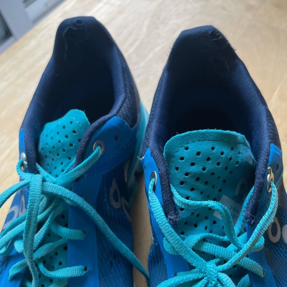 On Running Womens Cloudflow Malibu/Curacao Running Shoe size 8.5 - Picture 3 of 16